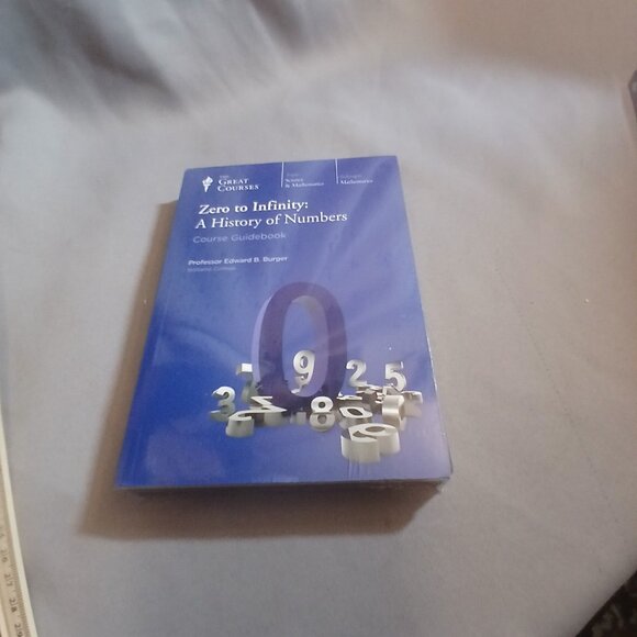 Zero to Infinity : A History of Numbers by Edward B. Burger DVD Course Book NEW - Picture 3 of 7